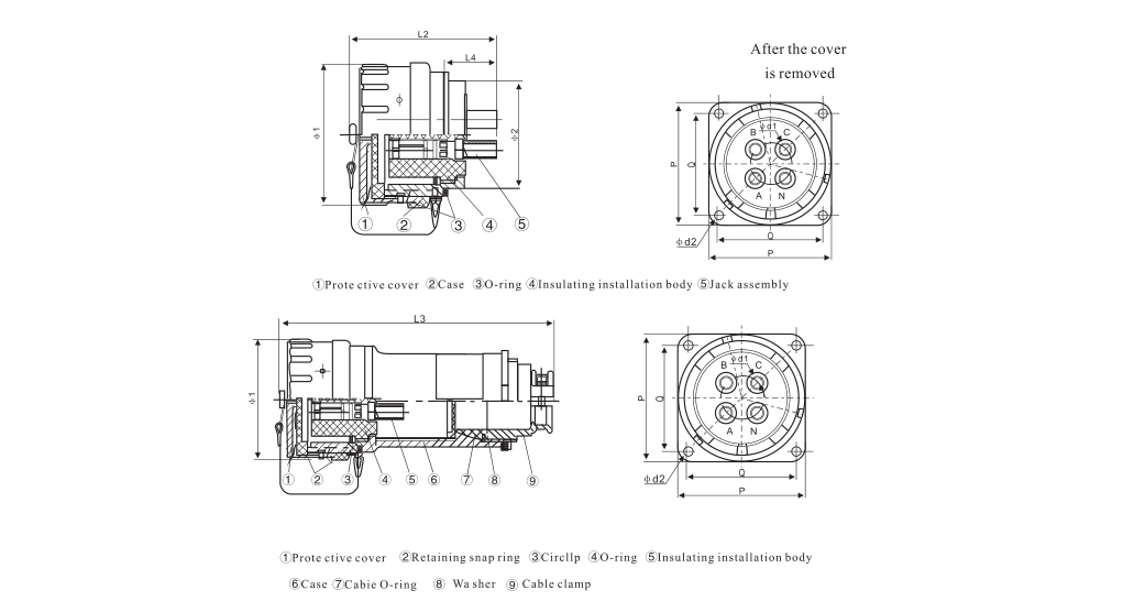 BJ15 Series Spark Proof Plug And Socket