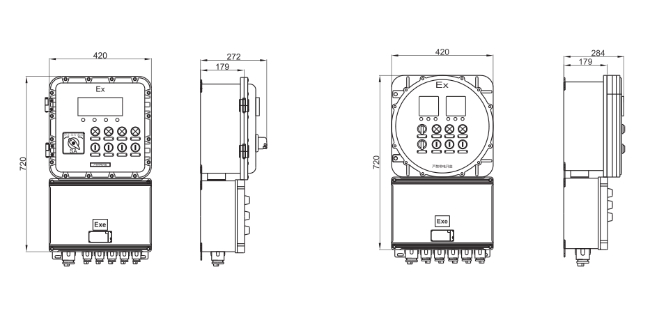 BXK Explosion Proof Control Box