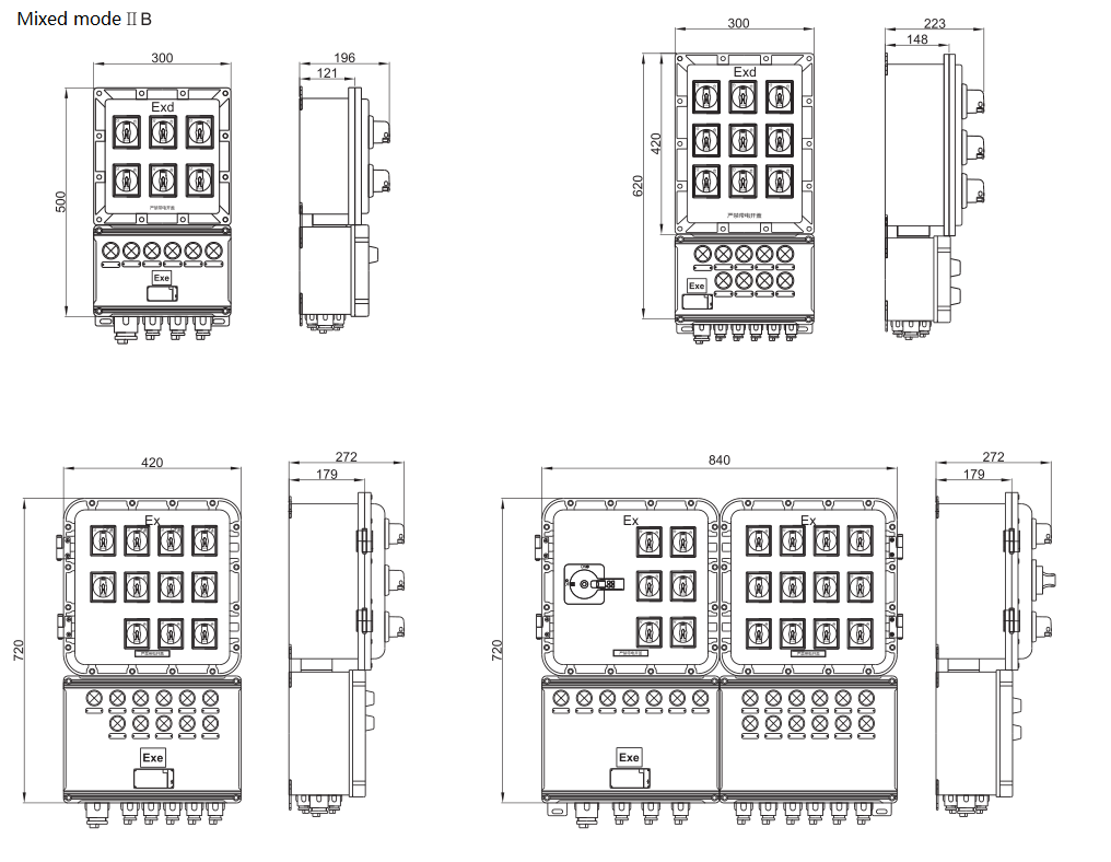 BXM(D)51 Explosion Proof Illumination(Power) Distribution Box