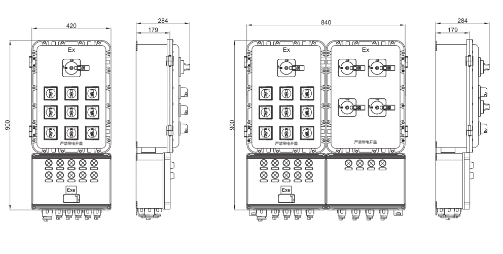 BXM(D)51 Explosion Proof Illumination(Power) Distribution Box