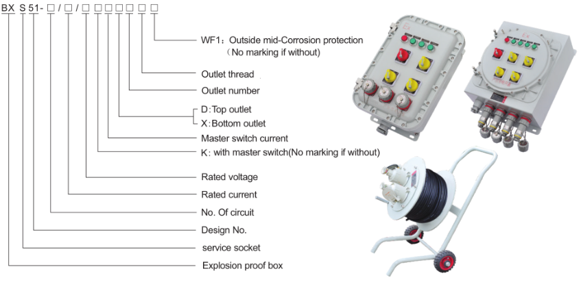 BXS51 Explosion Proof Illumination(Power) Distribution Box