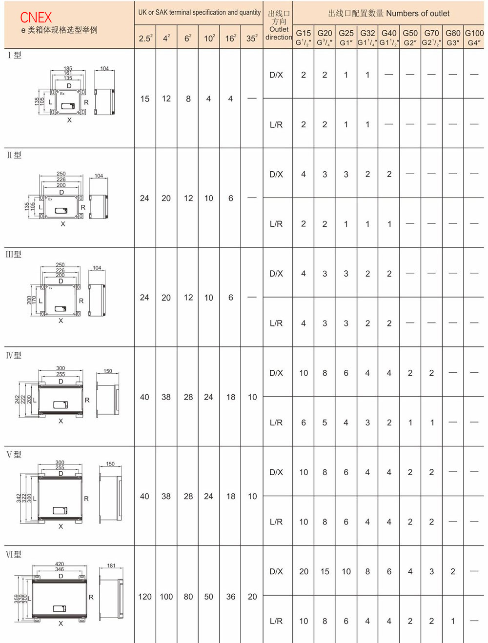 BXT Explosion Proof Empty Enclosures