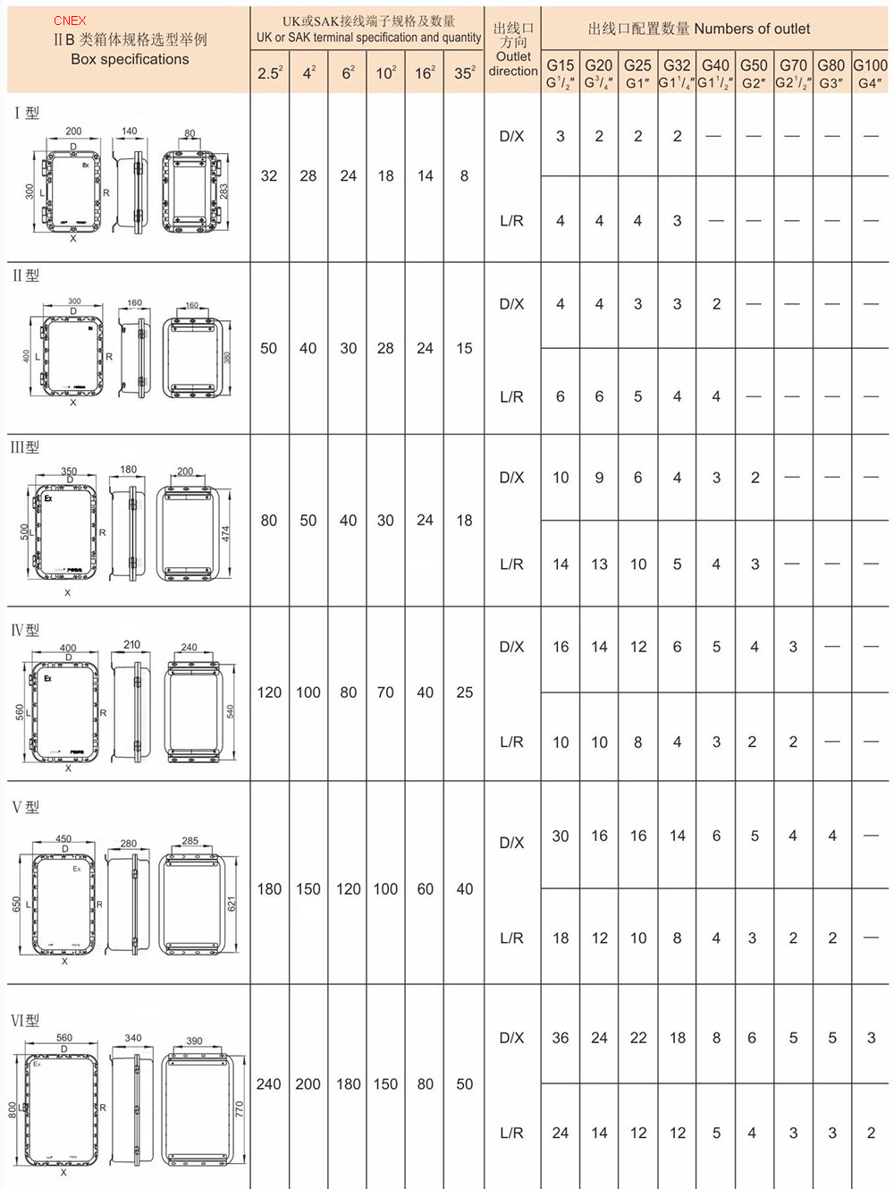 BXT Explosion Proof Empty Enclosures